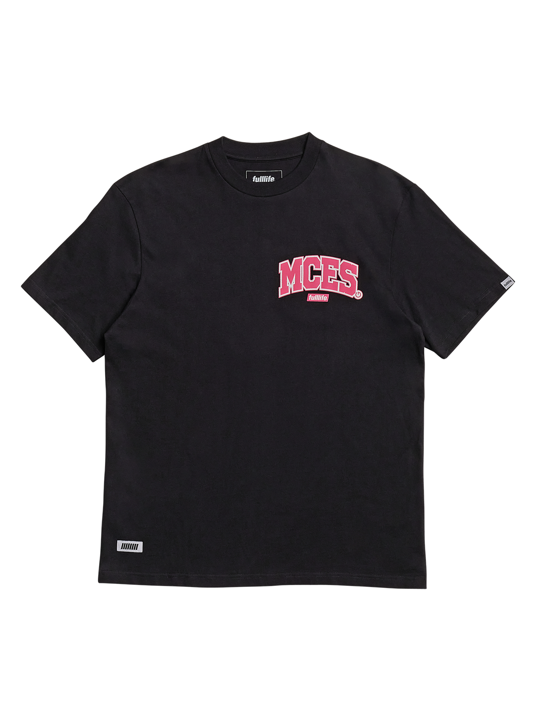 Fulllife x MCES Campus T-shirt Obsidian Black