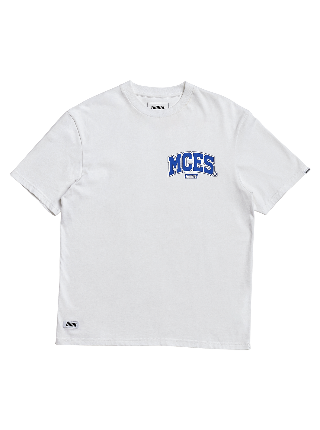Fulllife x MCES Campus T-shirt Trooper White